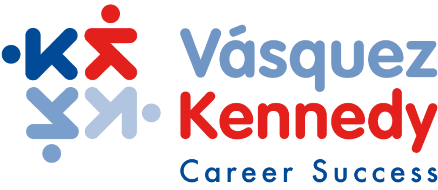 Logo de Vásquez Kennedy consultora de desarrollo de carrera y outplacement